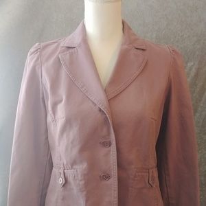 Loft dusty lilac blazer